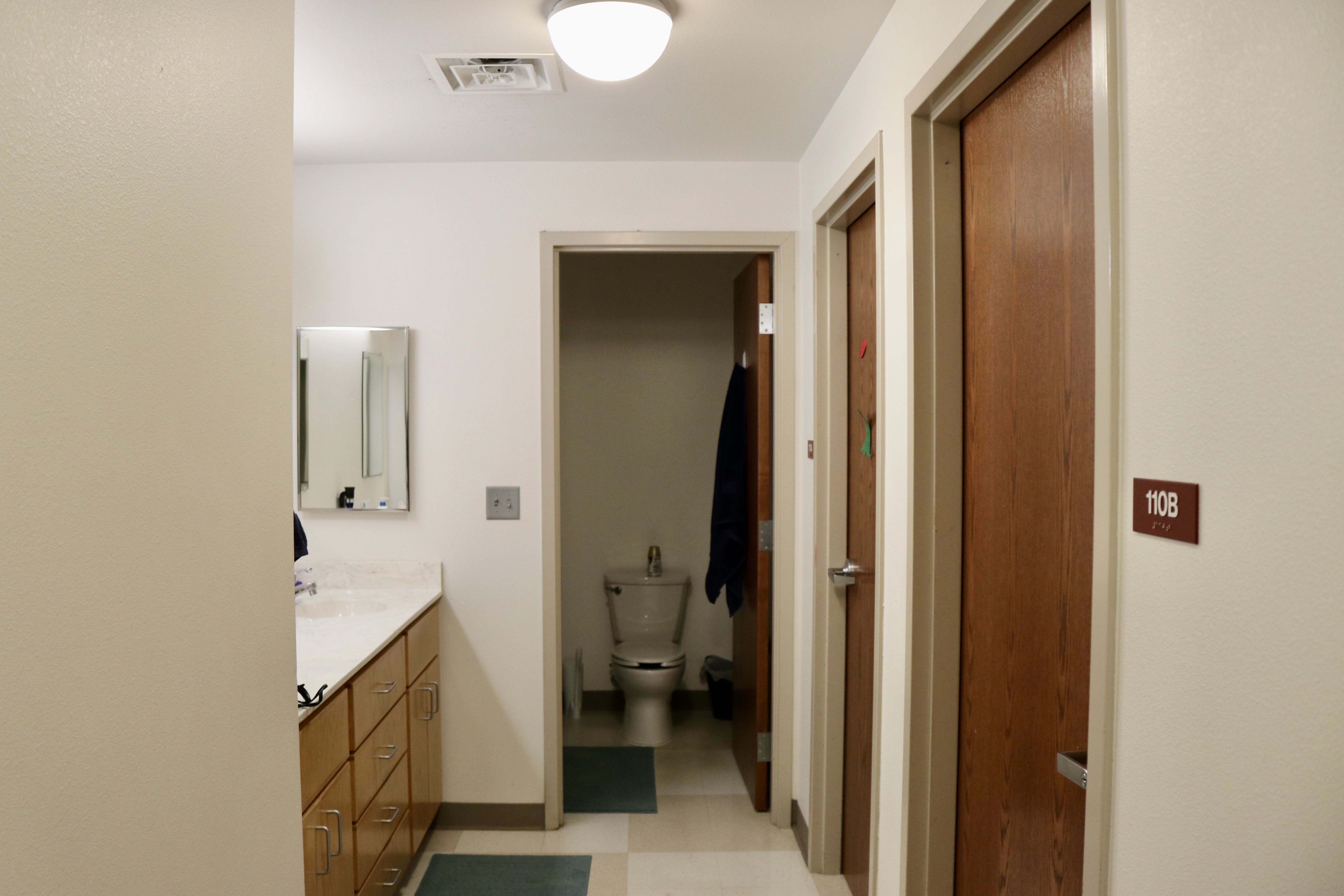 Hallway in Buff Hall 